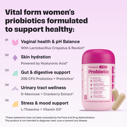 Women’s 5-in-1 Probiotic – Gut, Vaginal, Skin & Mood Support