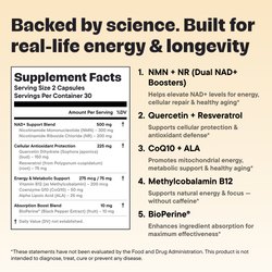 NAD+ Booster – 5-in-1 Daily Formula