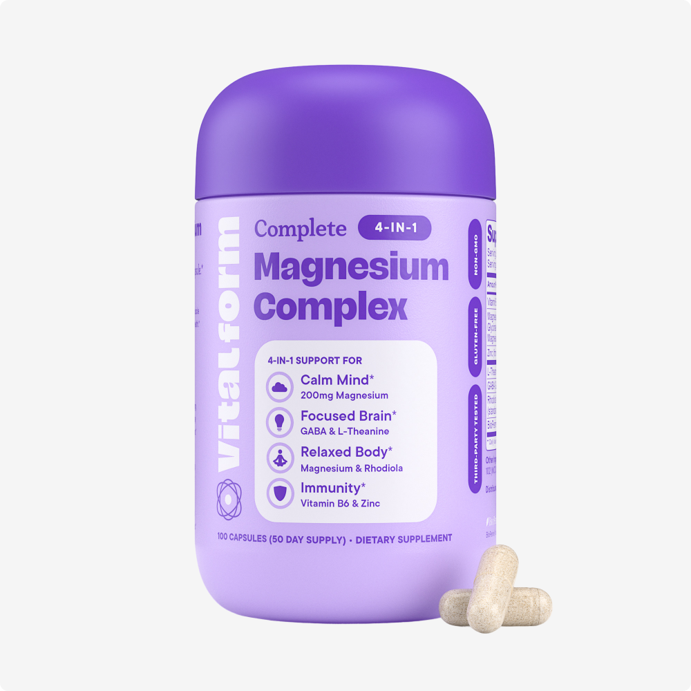 Magnesium Complex –  4-in-1 formula