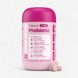 Women’s 5-in-1 Probiotic – Gut, Vaginal, Skin & Mood Support