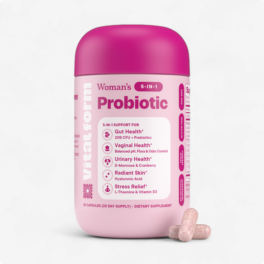Women’s 5-in-1 Probiotic – Gut, Vaginal, Skin & Mood Support