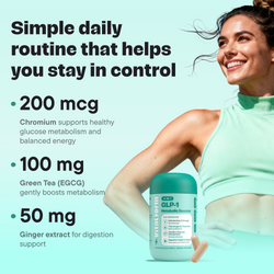 GLP-1 Metabolic Booster –  4-in-1 daily formula