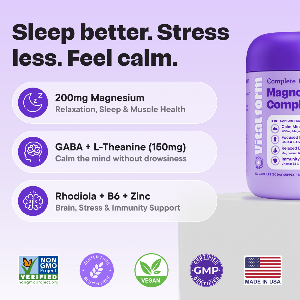Magnesium Complex –  4-in-1 formula