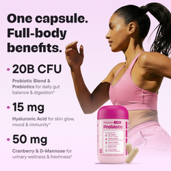 Women’s 5-in-1 Probiotic – Gut, Vaginal, Skin & Mood Support
