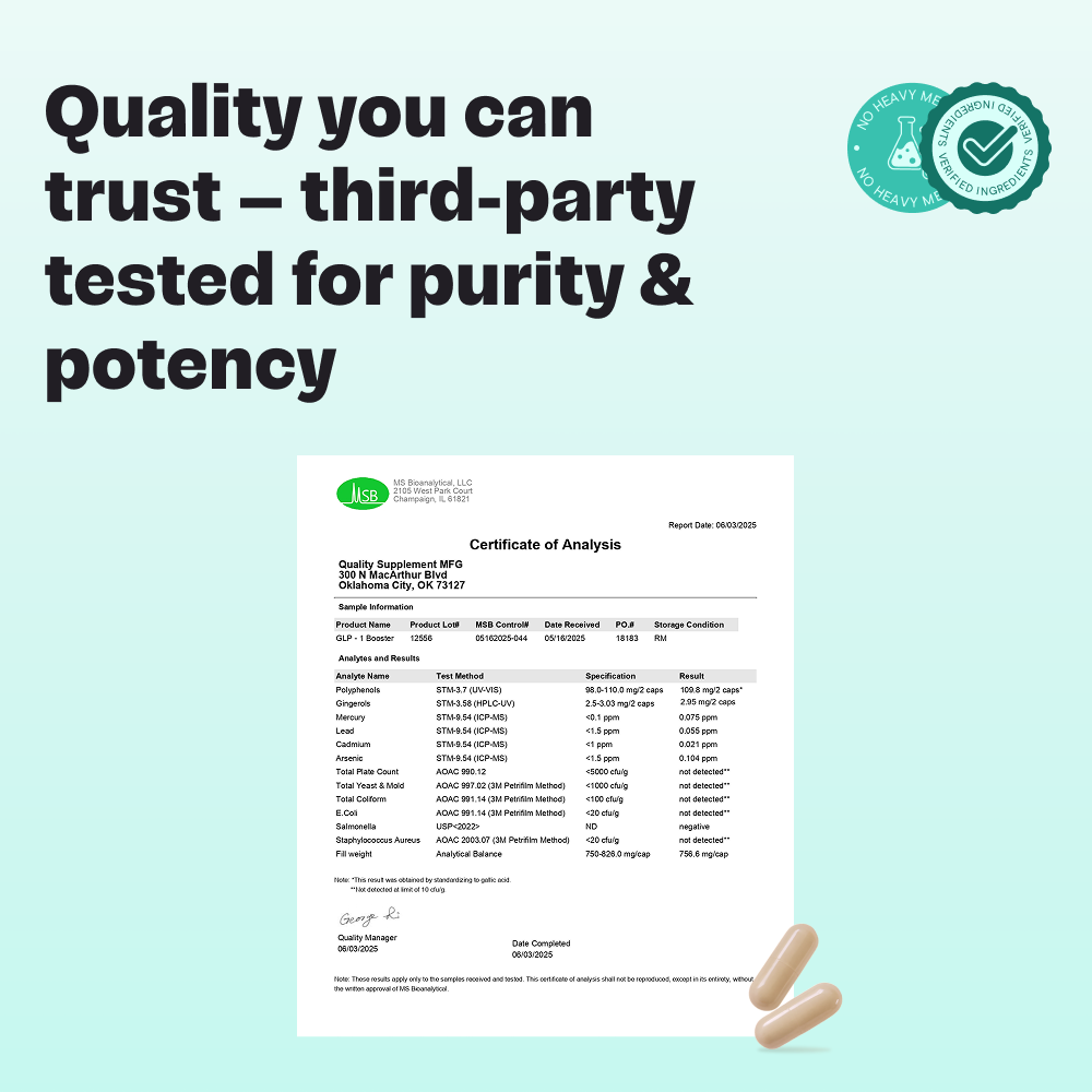 GLP-1 Metabolic Booster –  4-in-1 daily formula