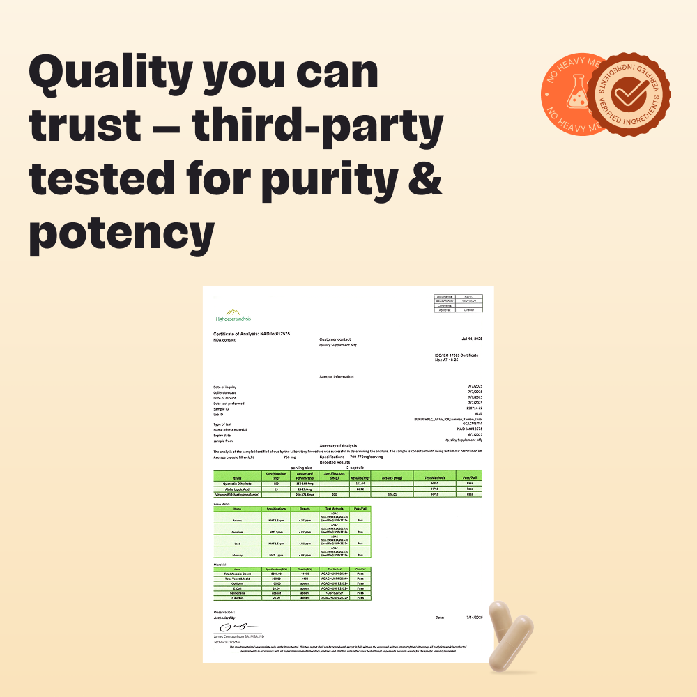 NAD+ Booster – 5-in-1 Daily Formula